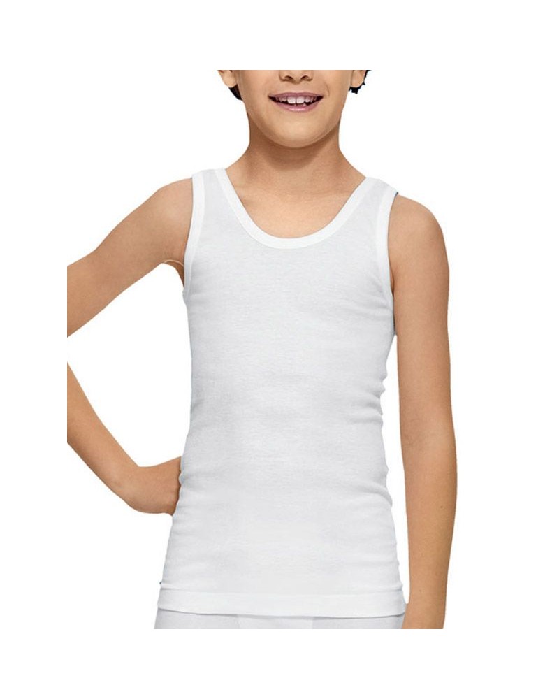 Débardeur Abanderado boy en coton stretch