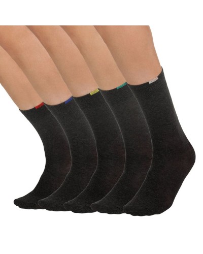 Chaussettes homme basiques Dim x5
