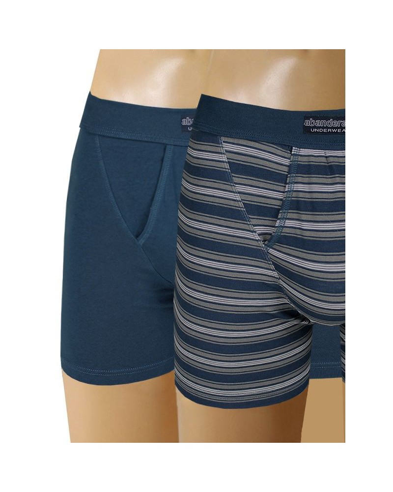Boxer ouvert en coton Abanderado x2