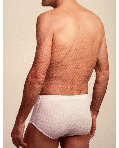 Slip taille haute en coton Abanderado x2