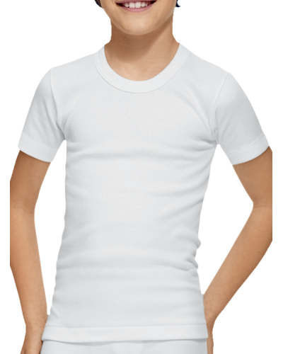 T-shirt garçon manches courtes