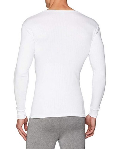 T-shirt Thermique En Coton à Col Rond Homme