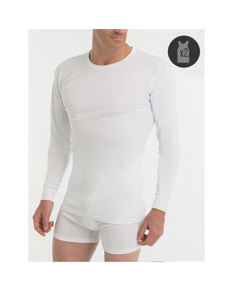 Lot x2 Tee-shirts Abanderado Chauds M/L