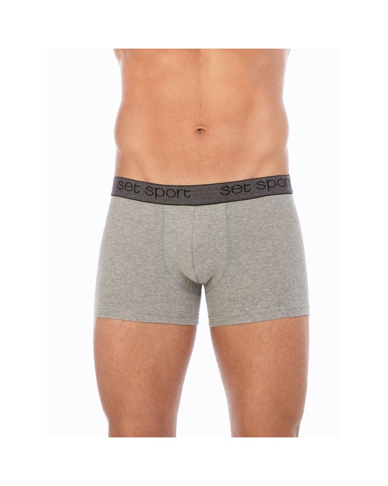 Boxer en coton avec taille élastique Set Sport