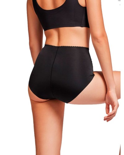 Culotte haute   tissu microfibre invisible