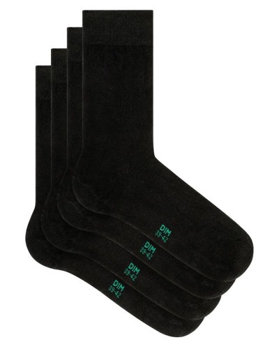 Lot de 2 paires de chaussettes hautes en coton bio Green