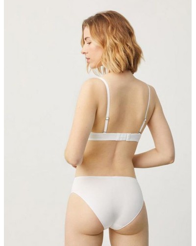 Culotte midi en tissu Cotton Nature YSABEL MORA
