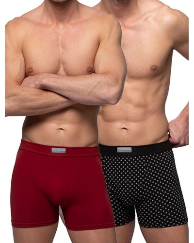 Boxer homme en coton Ocean x2