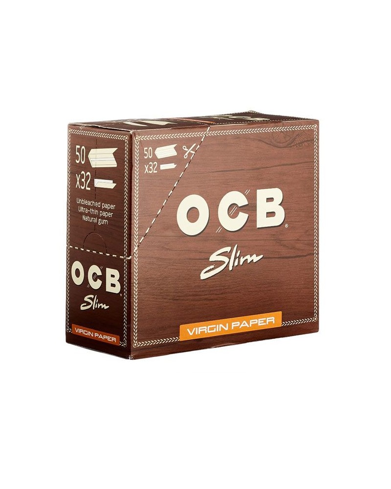 OCB Virgin Slim Feuilles à Rouler, 50 Boîtes x 32 Feuilles