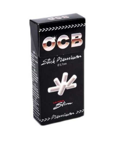 OCB stick premium, filtres extra fins 5,7 mm, 20 packs X 120, blanc