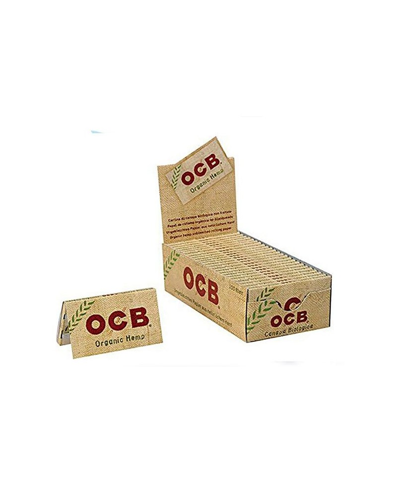 Ocb Double Papier Chanvre Biologique, 25 Carnets
