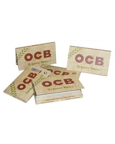 Ocb Double Papier Chanvre Biologique, 25 Carnets