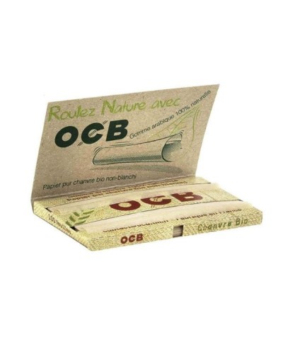 Ocb Double Papier Chanvre Biologique, 25 Carnets