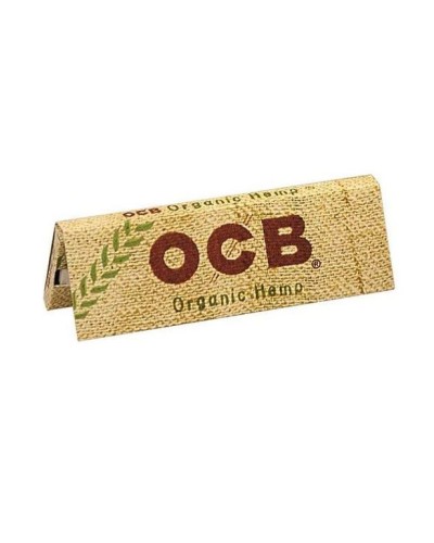 OCB - 50 boîtes de papiers à rouler en chanvre naturel (50 feuilles)