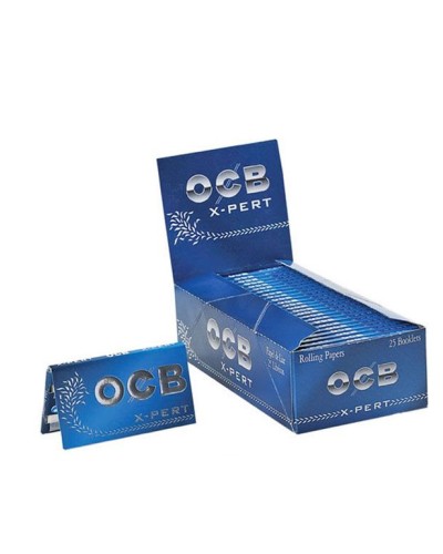 OCB X-Pert Blue 25 carnets de feuilles à rouler