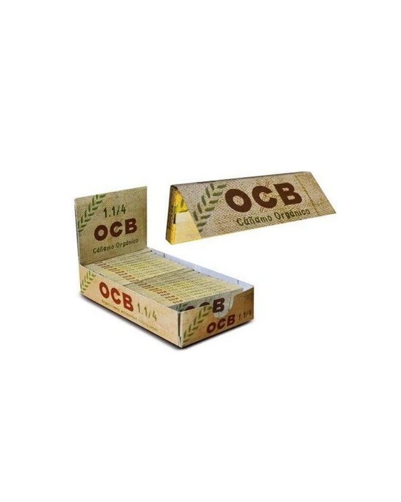 Papier à fumer OCB Ultrafine CHANVRE BIO Pack X 25 LIVRET
