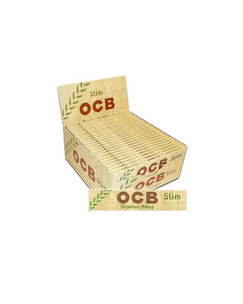 OCB - Feuilles à Rouler Chanvre Bio, 50 carnets de 32 feuilles