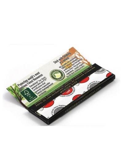 Smoking 1 Box Noir Deluxe Papier à Rouler Taille Moyenne, 1250 Feuilles