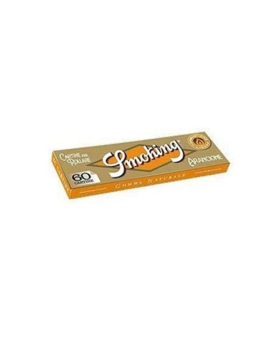 Smoking - Orange - Feuilles à Rouler Courtes (50 Carnets)