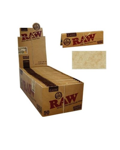 RAW papier court 70mm 50 cahiers naturel