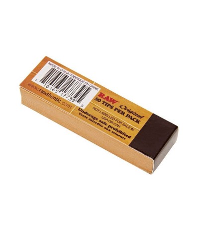 Raw - Filtres en Carton pour Fumer (50 carnets de 50 feuilles)