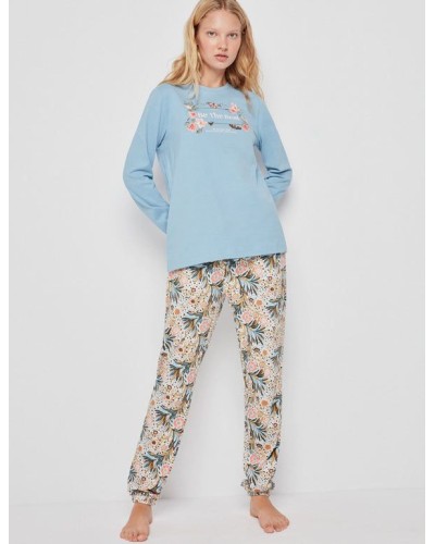 Pyjama à fleurs Gisela
