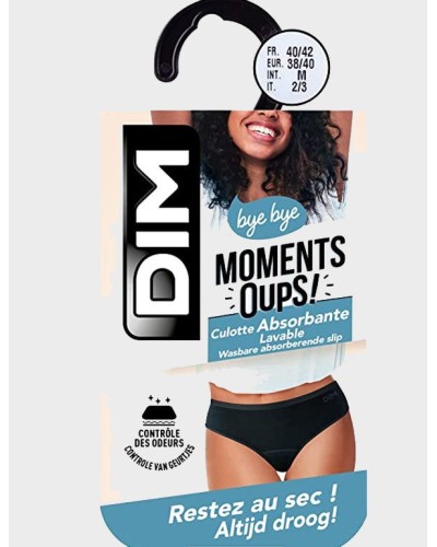 Pack 3 Culottes Absorbantes DIM Moments Oups