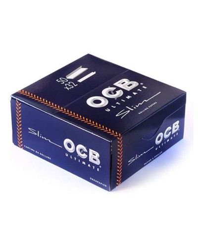 OCB Papier à Rouler Bleu 50 Paquets de 32 Unités