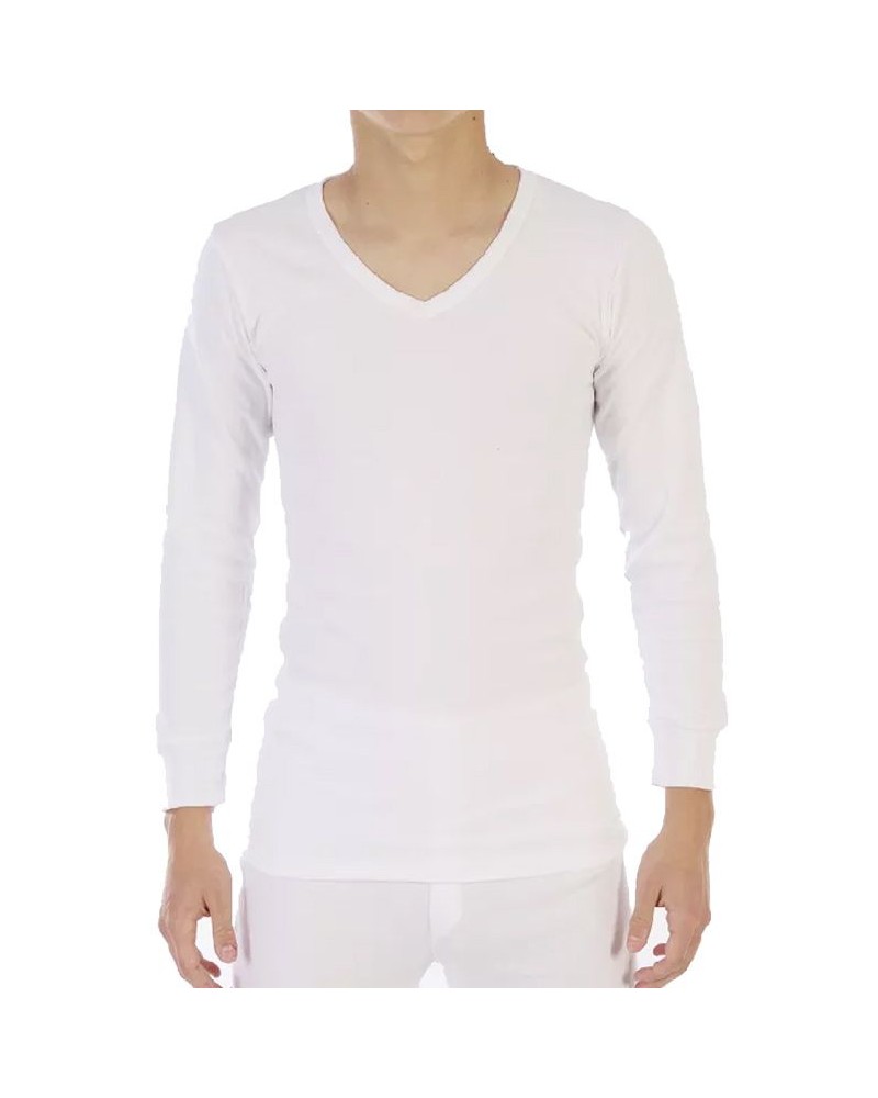 Lot x3 Tee-shirts Homme M/L Pelucheux "V"