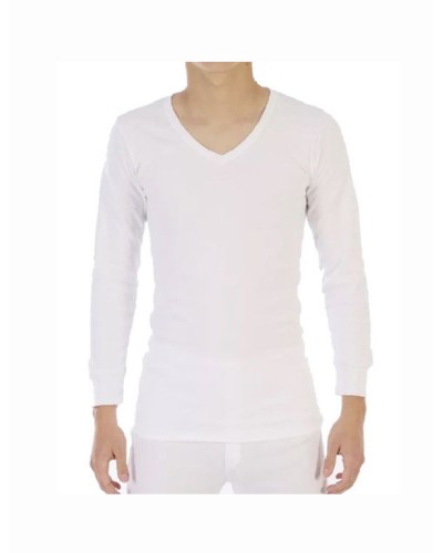 T-shirts Homme M/L Doublées "V" x6