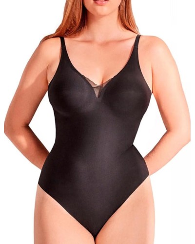 GISELA - Body Élégant Invisible avec Détails en Dentelle