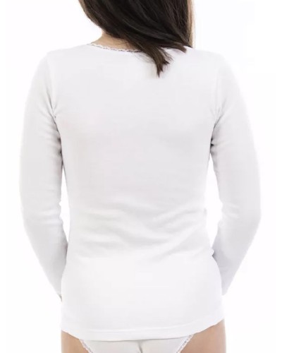 Lot x3 Tee-shirts filles M/L Pelucheux "V"
