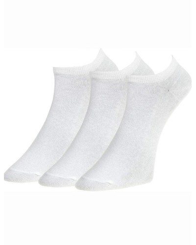 Pack 3 paires chaussettes coton homme Courtes