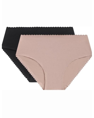 Pack de 2 Culottes Maxi Dim pour Femme
