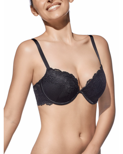 Soutien-gorge push-up en dentelle florale NOELIA, bonnet C - Selene