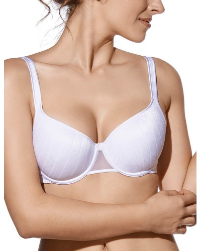 Soutien-gorge rayé VANESA en maille avec armatures, bonnet C - Selene