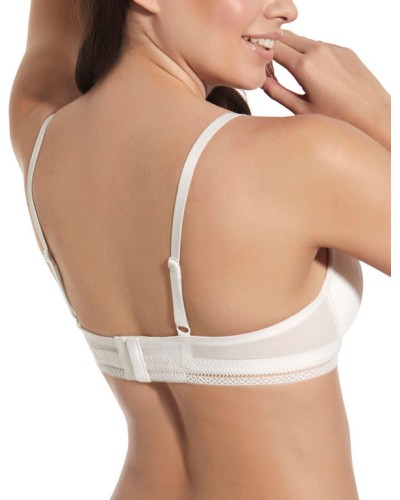 Soutien-gorge bralette MARTINA à armatures et dentelle, bonnet B - Selene