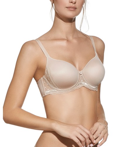 Soutien-gorge à armatures DESIRÉ avec rembourrage léger et dentelle latérale, bonnet C - Selene