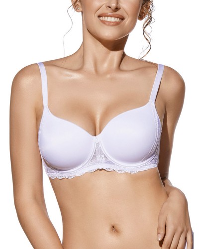 Soutien-gorge à armatures DESIRÉ avec rembourrage léger et dentelle latérale, bonnet C - Selene