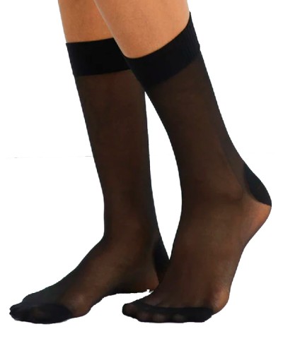 Pack 2 chaussettes Filodoro moyennes F115871 20 deniers