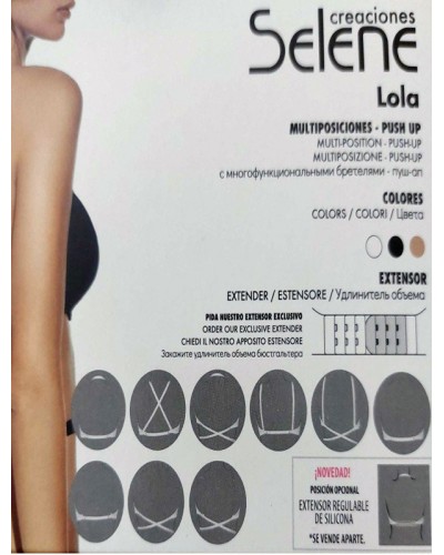 Soutien-gorge push-up multiposition LOLA - Selene