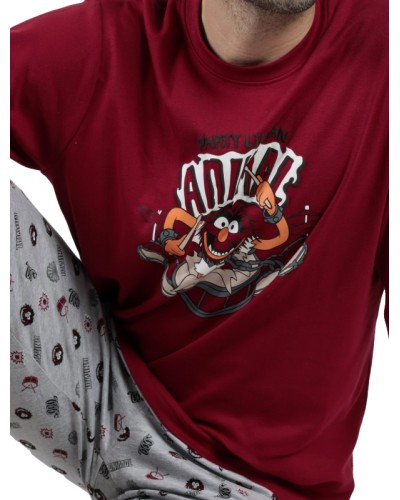 Pyjama Homme Disney Muppets Animal - Aznar Innova