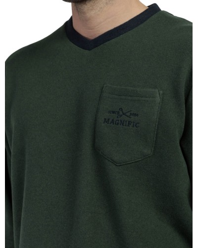 Pyjama Homme Admas Magnific Vert Foncé - Admas