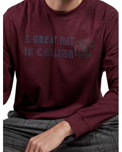 Pyjama Homme A Great Day is Calling - Admas