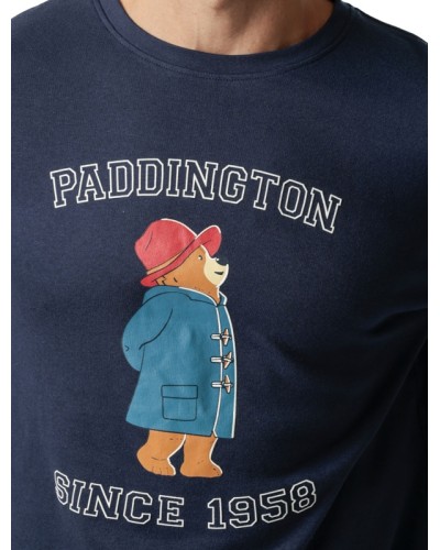 Pyjama Homme Paddington Varsity Bleu Marine - Aznar Innova