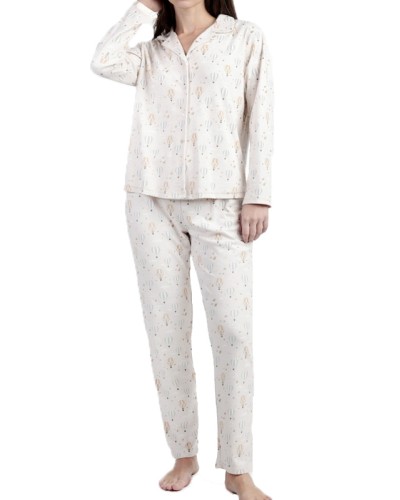Pyjama Chemise Femme Enjoy Every Moment - Admas