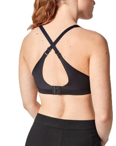 Soutien-gorge sans armatures noir multipositions - Gisela
