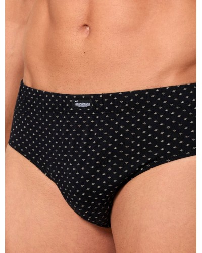Slip semi-court en coton  x3