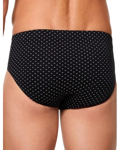 Slip semi-court en coton  x3