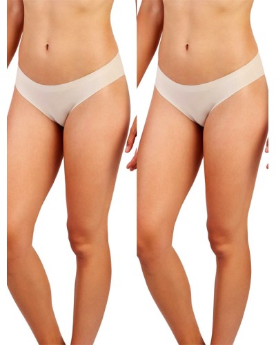 Culotte mini femme Promise PB8192 – Pack de 2 sans coutures